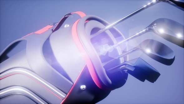 Golf Putter in a Golf Bag alt