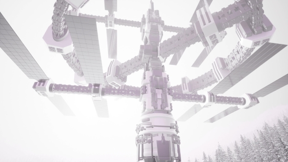 Alien UFO at Earth alt