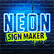 Neon Sign Maker Photoshop Action - GraphicRiver Item for Sale