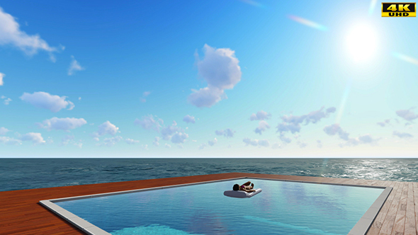 Swimming Pool and Panoramic Sea View alt
