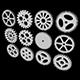 14 Gears 3D Model - 3DOcean Item for Sale