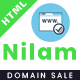 Nilam - Domain Sale and Auction HTML Template - ThemeForest Item for Sale