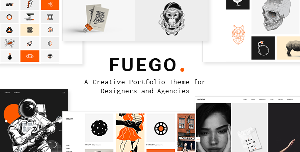 Fuego – Creative Portfolio Theme for Design Agencies