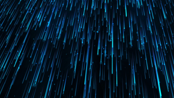 Blue Falling Particles Loop alt