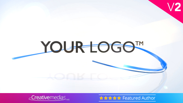 Ribbons Logo - Apple Motion and Final Cut Pro X Template
