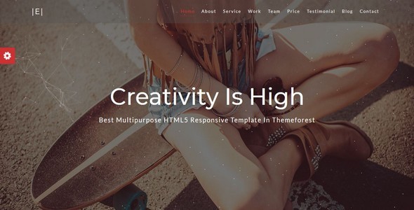 Eichsa-One Page Creative Template