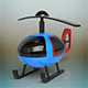 Toy Helicopter - 3DOcean Item for Sale