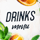 Drinks Menu - GraphicRiver Item for Sale