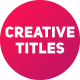 Creative Titles - VideoHive Item for Sale