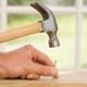 Hammering Nail in Wood