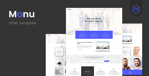 Monu - Agency & Business HTML5 Template