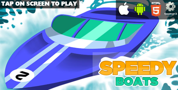 Speedy Boats - Gra HTML5 (CAPX)