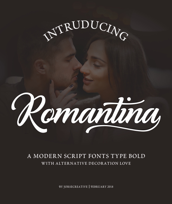 Romantina Font Script