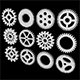12 Gears 3D ModelS - 3DOcean Item for Sale
