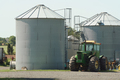 Farm Tractor and silos - PhotoDune Item for Sale