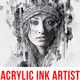Acrylic - Ink Artist Photoshop Action - GraphicRiver Item for Sale