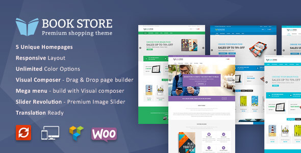 Book Store WordPress WooCommerce Theme