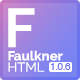 Faulkner - Responsive Startup, SaaS, Web App, Mobile App HTML5 Template - ThemeForest Item for Sale