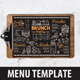 Brunch Food Menu - GraphicRiver Item for Sale
