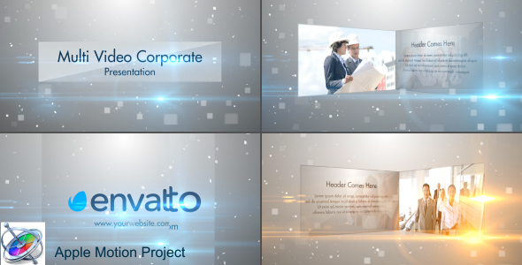 Multi Video Corporate Presentation - Apple Motion