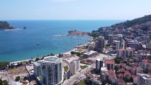 View of the City of Budva