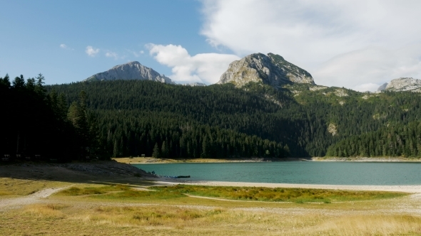 Panorama of the Black Large Lake