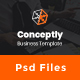 Conceptly - Business, Finance PSD Template - ThemeForest Item for Sale
