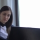 Disappointed Young Businesswoman Finds Mistake While Working, Stressed. - VideoHive Item for Sale