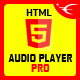 Responsive HTML5 Audio Player PRO With Playlist — Logo