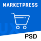 MarketPress - Multipurpose E-commerce &  Multivendor PSD Template - ThemeForest Item for Sale