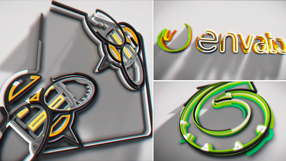Colorful Stroke Logo Intro alt