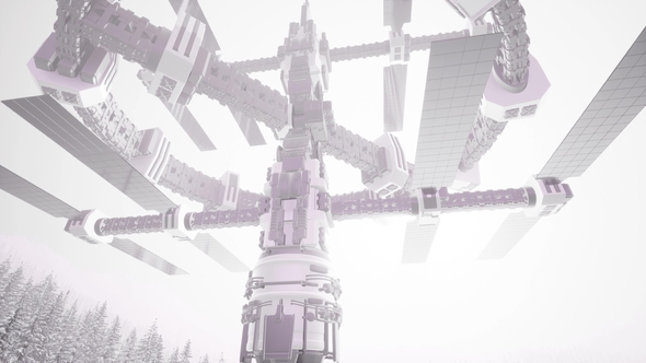 Alien UFO at Earth alt