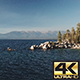 Lake Tahoe Rocks Fly Over - VideoHive Item for Sale