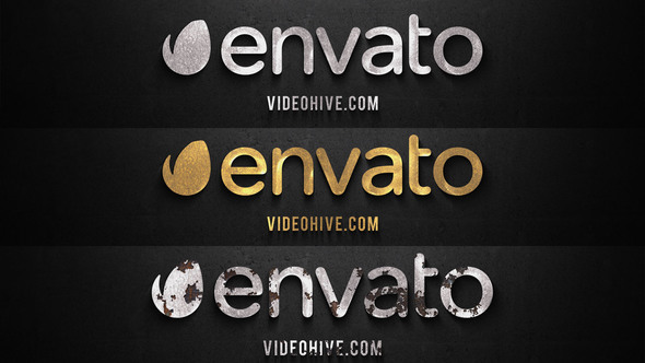 Metallic Silver Vs Gold Logo