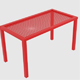 Wireframe Table - 3DOcean Item for Sale