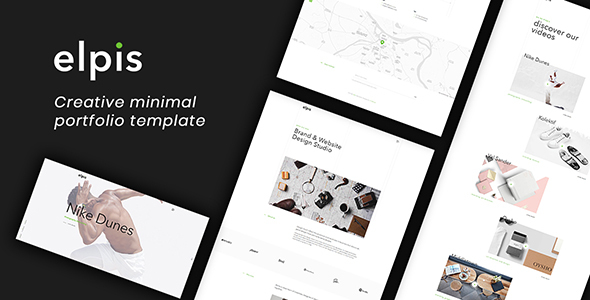 Elpis - Creative Minimal Portfolio Template