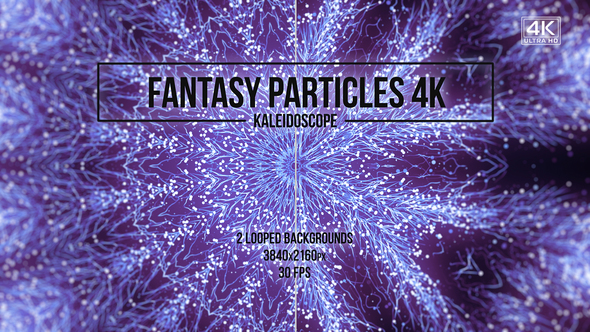 Fantasy Particles Kaleidoscope