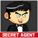 Secret Agent Character - GraphicRiver Item for Sale