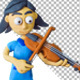 Kids with Musical Instruments in Clay - VideoHive Item for Sale