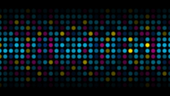 Colorful Abstract Shiny Light Circles Video 