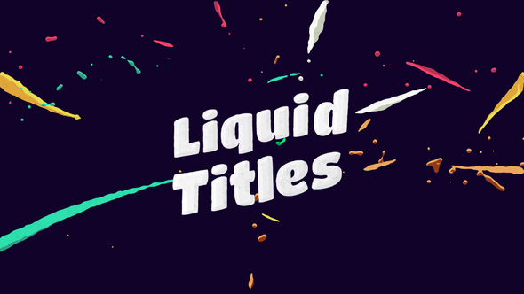 Liquid Animation Titles