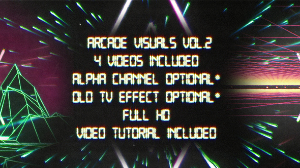 Retro Arcade Visuals Vol.2