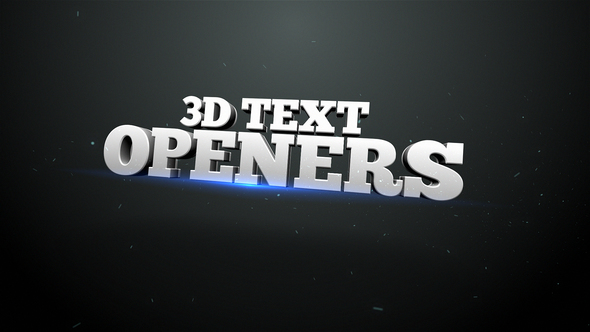 3D Text Openers v2 alt