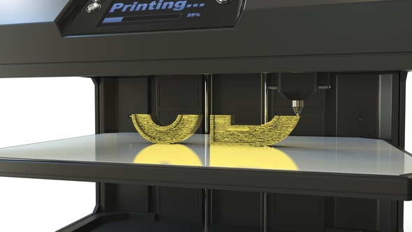 Making Golden Volumetric Letters with a 3D Printer alt