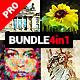 4in1 Bundle - Abstractum - Photoshop Actions - GraphicRiver Item for Sale