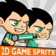Cool Boy 2D Game Character Sprite - GraphicRiver Item for Sale