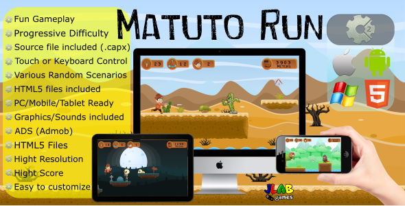 Matuto Run (CAPX - Mobile and HTML5)