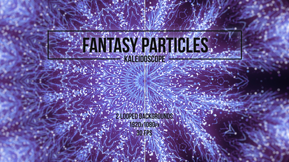 Fantasy Particles Kaleidoscope