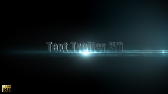 Text Trailer 3D