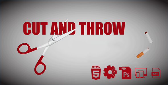 Cut And Throw The Cigarettes HTML5 Game